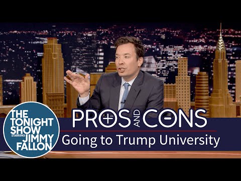 Pros and Cons: Going to Trump University