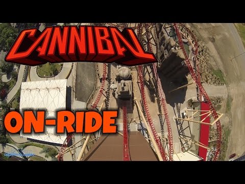 Cannibal On-ride Front Seat (HD POV) Lagoon Park