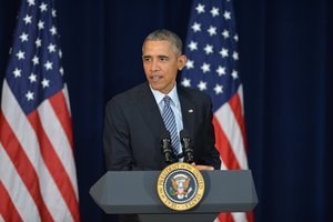 President Barack Obama delivers remarks at the 2016 Chief of Missions Conference in Washington, D.C., on March 14, 2016.