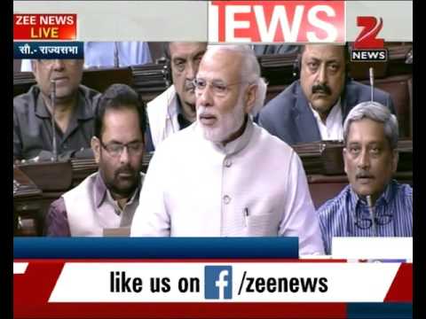 PM Narendra Modi in Rajya Sabha - LIVE | Part 1