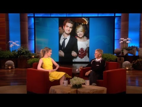 Emma Stone on Co-Star Andrew Garfield