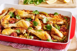 One-pan Spanish chicken and rice