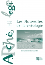 couverture du n°142 des Nouvelles de l'archéologie