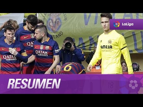 Resumen de Villarreal CF (2-2) FC Barcelona