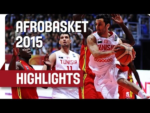 Tunisia v Uganda - Game Highlights - Group A - AfroBasket 2015