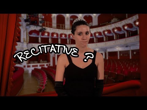 We Love Opera! What is a recitative in an opera?