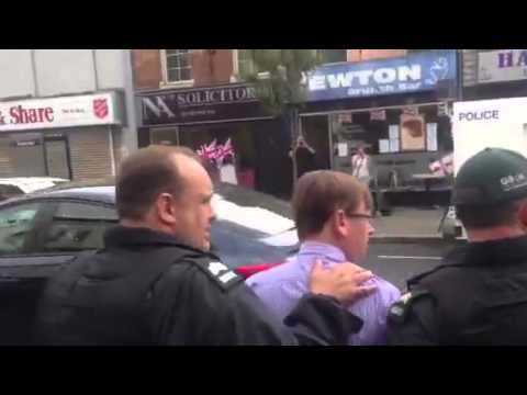 Loyalist Protest leader Willie Frazer Arrested