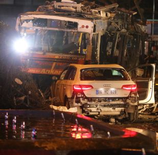 Terrorist Car Bomb Attack on Central Ankara Shreds Public Square