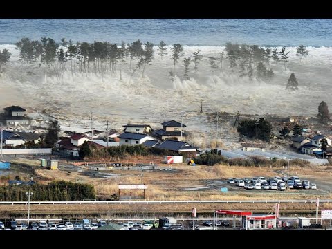 Tohoku Tsunami Strikes Sendai Japan 2011   New Footage