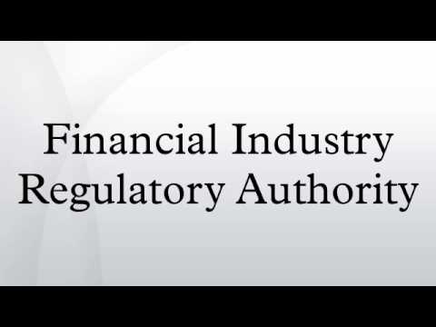 Financial Industry Regulatory Authority