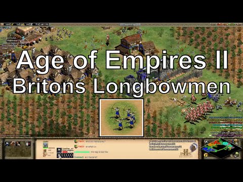 Aoe2 HD: "African Kingdoms" - Britons, Mass Longbowmen