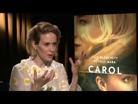 Carol: Sarah Paulson "Abby"" Official Movie Interview