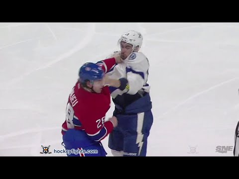 Cedric Paquette vs Nathan Beaulieu Feb 9, 2016