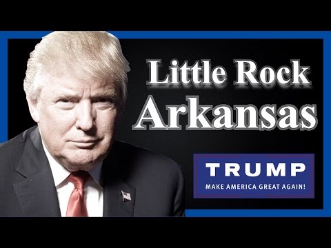 LIVE Donald Trump Rally Barton Coliseum Little Rock Arkansas FULL SPEECH HD February 3 2016 ✔