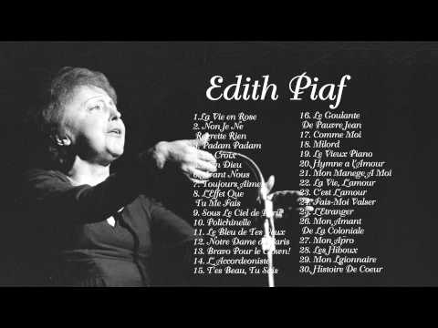 Edith Piaf - The Greatest Hits Full Album | Meilleures chansons de Edith Piaf