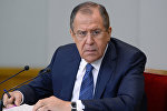 News conference with Russian Foreign Minister Sergei Lavrov