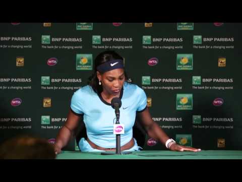 BNP Paribas Open: Serena Williams Finals Press Conference