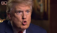 Donald Trump, screenshot via 60 Minutes