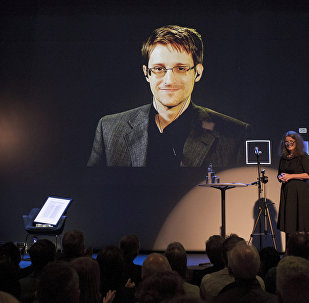 A chair is pictured on stage as former U.S. National Security Agency contractor Edward Snowden is awarded the Bjornson prize Molde, Norway, in this September 5, 2015 file photo