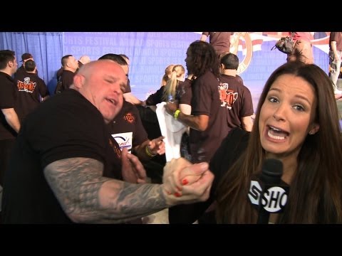 Strikeforce - Arnold Fest 2012 - Strikeforce - Heidi Androl - Tate vs. Rousey - SHOWTIME Sports