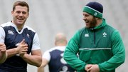 Eddie O'Sullivan reckons that CJ Stander (l) is ahead of Sean O'Brien (r) in the pecking order