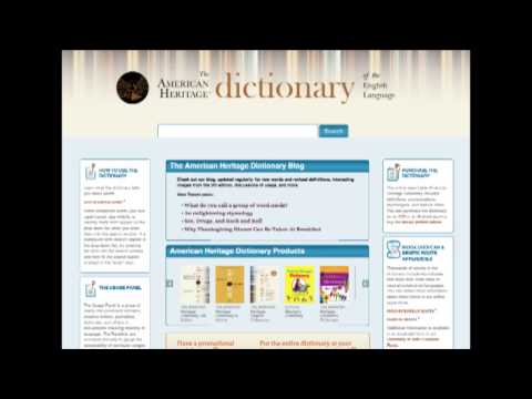 The American Heritage Dictionary 2015