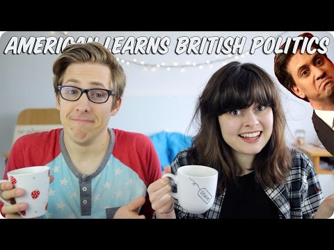 American Learns British Politics! | Evan Edinger & MeowItsLucy