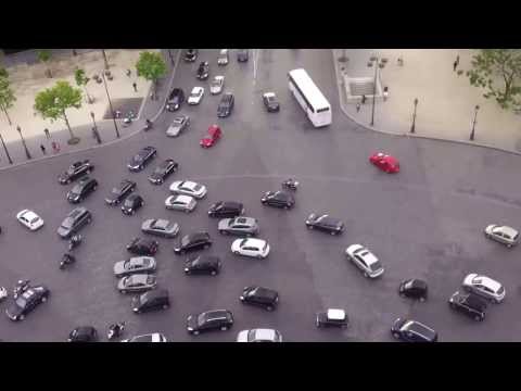 The Craziest Roundabout in Europe - Arc de Triomphe in Paris