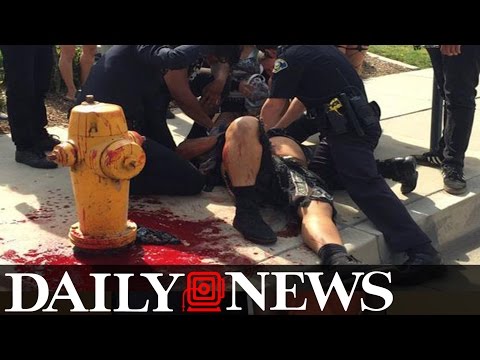 Counter Protesters Stabbed At A KKK Rally In Anaheim, California