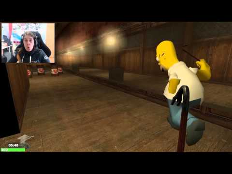 LA DAMA DEL LAGO | DEATH RUN Garrys Mod | C/ Luh, Gona y Macu