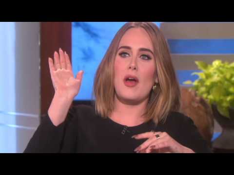 Adele Interview on Ellen 2016 HD