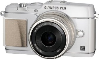 OLYMPUS ミラーレス一眼 PEN E-P5 17mm F1.8 レンズキット(ビューファインダー VF-4セット) ホワイト E-P5 17mm F1.8 LKIT WHT