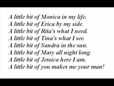 Mambo number 5 - Lou Bega - Lyrics