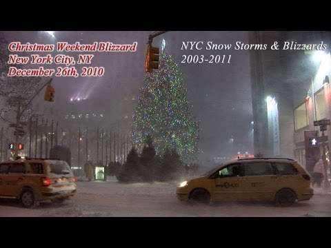 New York City Snow Storm | Blizzard Video Highlights 2003-2011