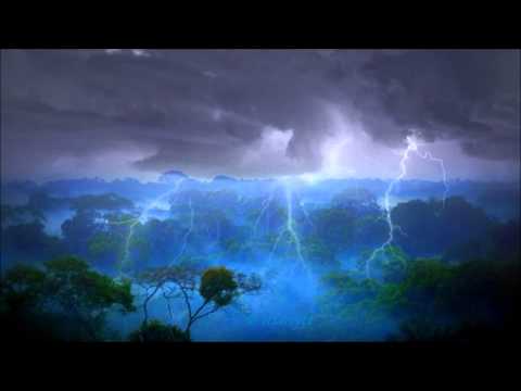 8 HOURS Thunderstorm in Amazone's  rainforest - sounds of Jungle