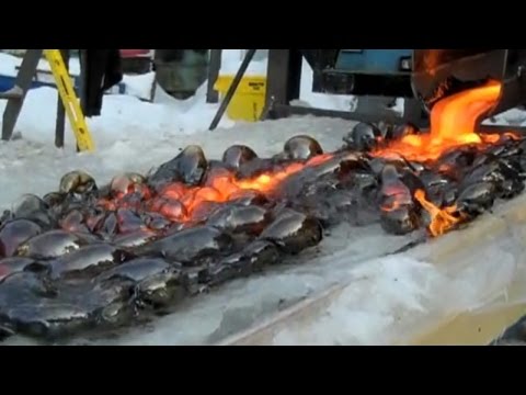 What Happens When Lava Meets Ice?