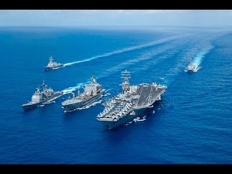 The U S  just sent a carrier strike group to confront China