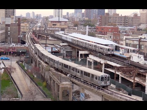 Chicago CTA Wilson Station Construction