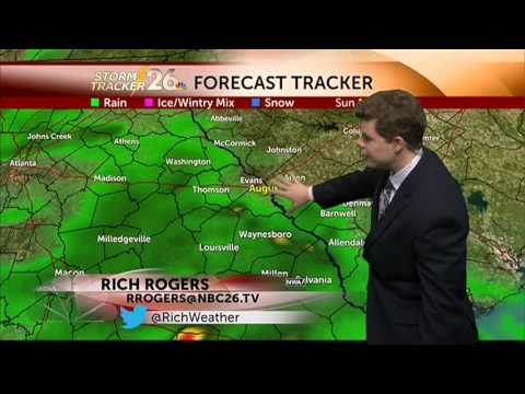 Augusta, GA Forecast for March 23, 2013 - NBC 26 News at 11 with Meteorologist Rich Rogers