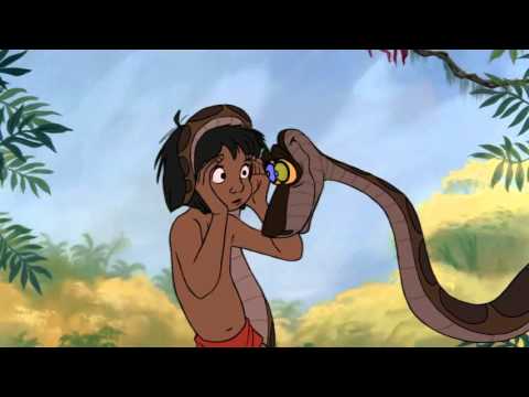 The Jungle Book - Mowgli meets Kaa again HD