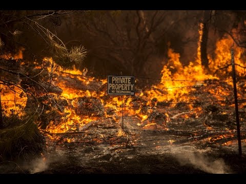 Dozens of wildfires continued  from Washington state to Southern California