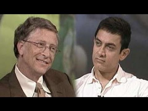 India Questions Bill Gates and Aamir Khan