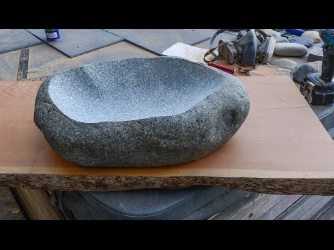 How to Carve a Stone Sink in 4 Hours!