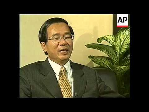 TAIWAN: TAIPEI: PRESIDENT CHEN SHUI-BIAN TV INTERVIEW