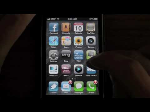 iOS4 running on iPhone 3GS