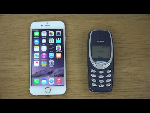 iPhone 6 vs. Nokia 3310 - Which Is Faster?