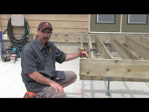 How To Build A Deck #2 Framing [Beam/Joists/Ledger]