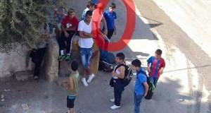 Abed al-Rahman Shadi Obeidallah, 12, just before being shot to death by Israeli forces in Bethlehem