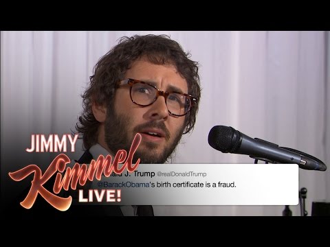 Josh Groban Sings Donald Trump Tweets