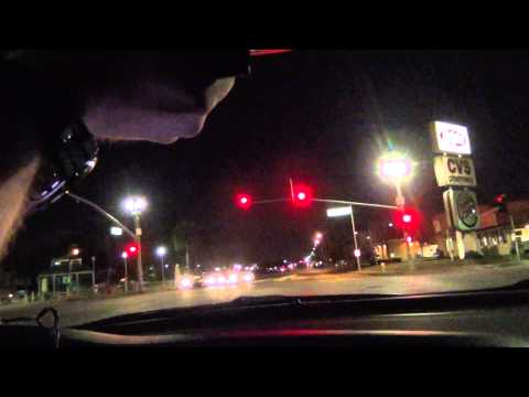 Driving in Compton California at night 1080p 2015